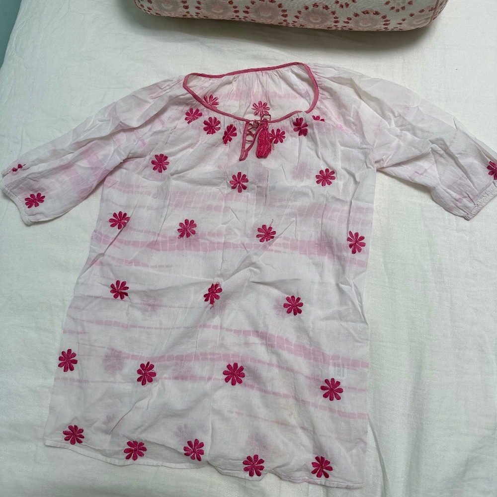 LETARTE (vintage) out of Maui, Hawaii girls cover up/sun dress. Preppy and cute!